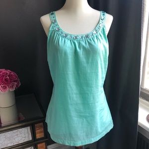 Debenhams Jeweled Sleeveless Top